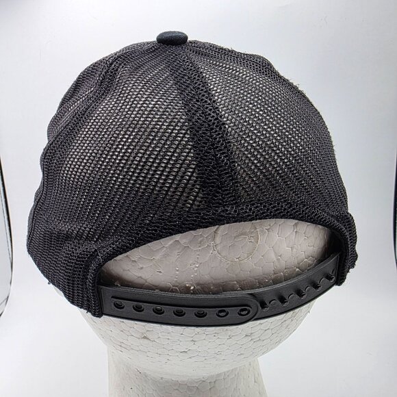 Jacks Surf Shop Black Mesh Trucker Hat Adjustable Snapback Cap Casual Outdoors - Picture 3 of 9